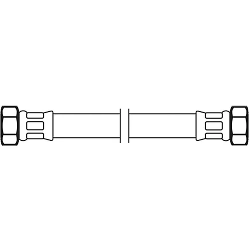  priključna cev, flexo (⅜-palčna/⅜-palčna, dolžina: 50 cm)