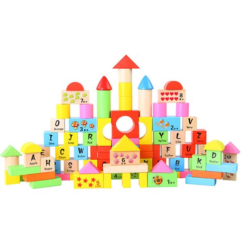 Aga4Kids Drvene kocke 100 komada  MR6054 Cijene