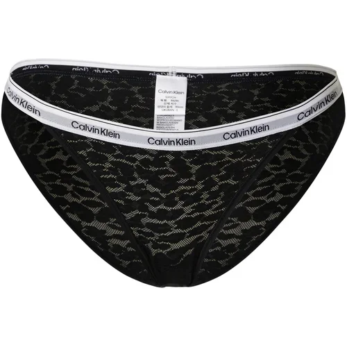 Calvin Klein Underwear Slip siva / crna / bijela