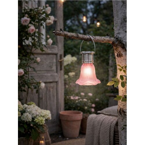Sinsay Solarna vrtna LED lampa s rebrastim sjenilom Cene