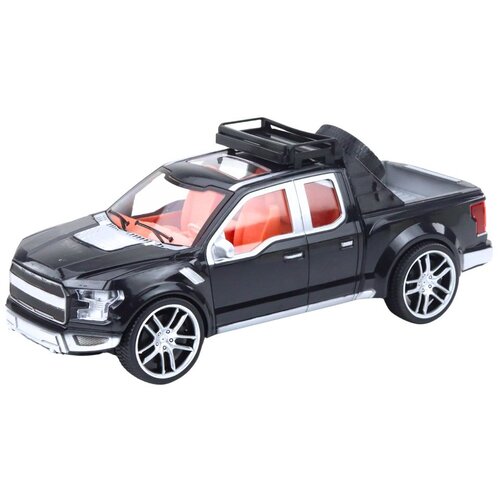  Set terenskog automobila Crni kamion za vuču Crveni sportski automobil 59 cm Slike