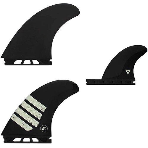 Futures Fins Twin T1 Alpha Fin Set schwarz Cene