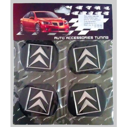  AMBLEMI SILIKONSKI CRNI 4/1 fi60mm CITROEN Cijene