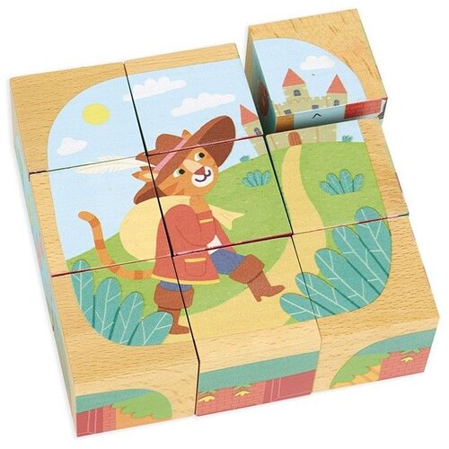 Vilac Drvena puzzla dječje priče Slike