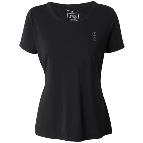 Champion Authentic Athletic Apparel Funkcionalna majica temno siva / črna