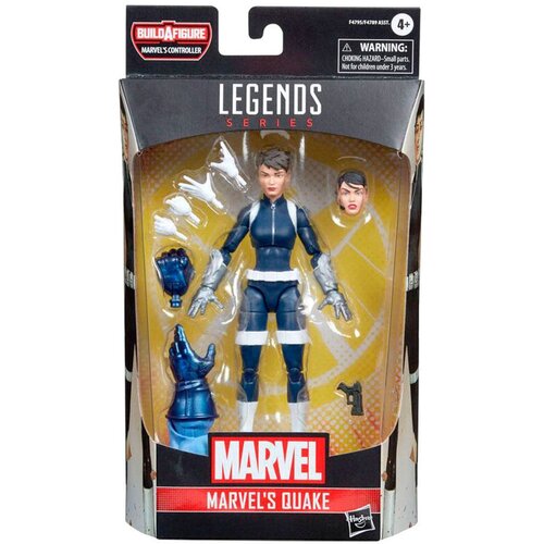 Hasbro Marvel Legends Series Quake Akcijska figurica 6-palčna zbirateljska igrača, 5 dodatkov večbarvna F4795, (20840307) Cene