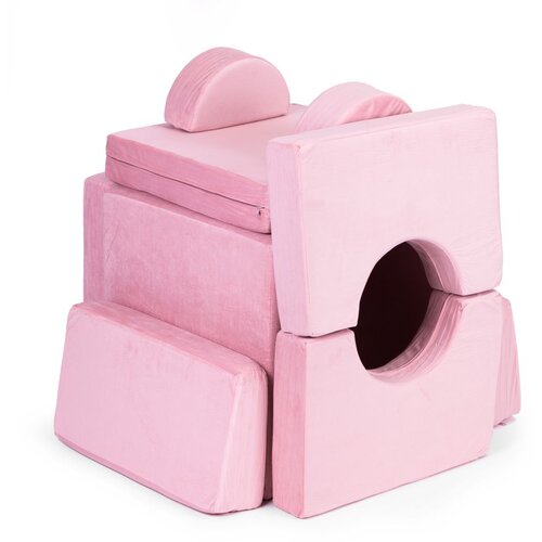 ECO TOYS DIY modularna fotelja sa 10 jastuka - pink Slike