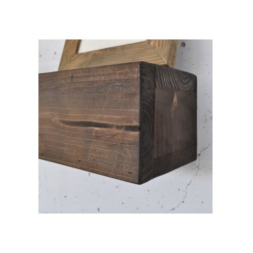 Hanah home Raf300 wooden decorative wooden wall shelf Cene