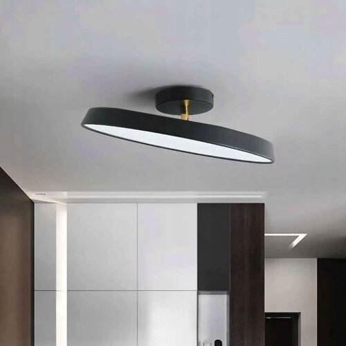 Toolight viseća svjetiljka podesiva crna App860-C crno/zlato 50 cm Slike