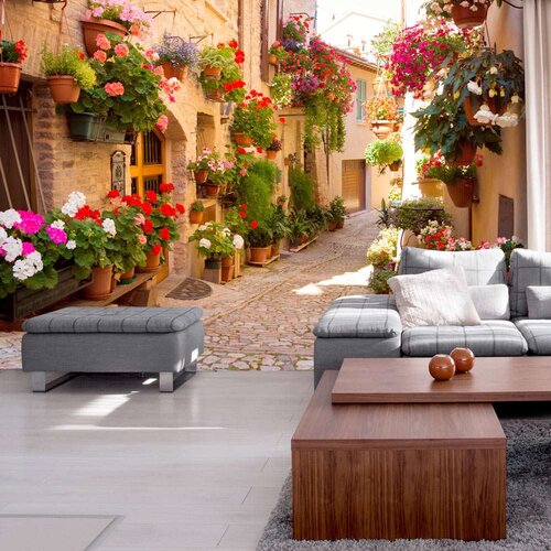  Tapeta - The Alley in Spello (Italy) 400x280 Slike