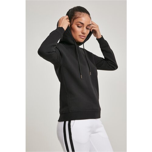 UC Curvy Women's Organic Hoodie Black Slike