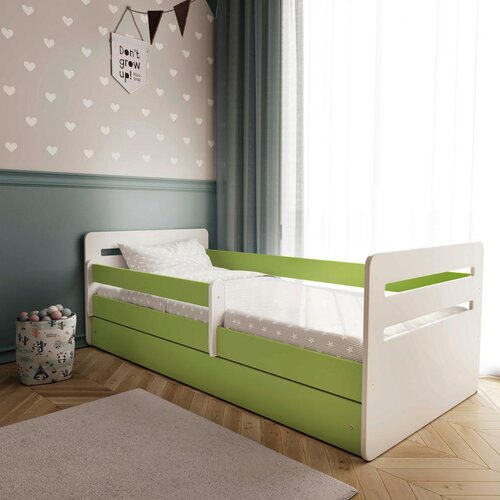 HAPPYKIDS DJEJI krevet ted 180X80 (vie boja)-bijela/zelena Cene