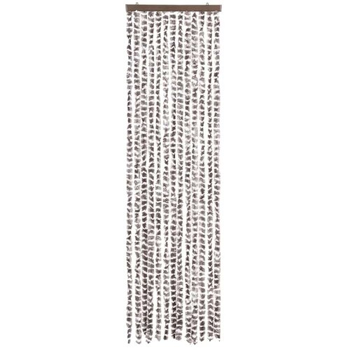  Zastor protiv insekata smeđe-sivi i bijeli 56 x 185 cm &amp;scaron;enil Slike