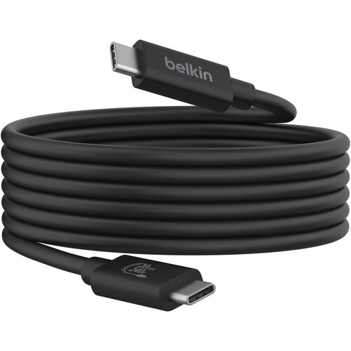 Belkin USB4 Cable USB-C/USB-C 2m 240W, 20Gbit/s, sw. INZ004bt2MBK Slike