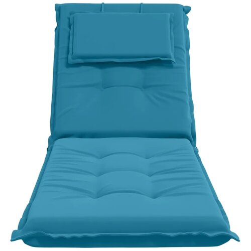  Jastučić za ležaljku GEMERT 100% poliester Svjetloplava - Svjetloplava 190 x 60 x 9 cm Poliester Slike