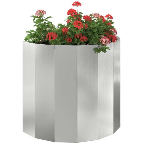 VidaXL Sadilica Srebrno 60 x 30 x 50 cm Cinkani čelik Slike