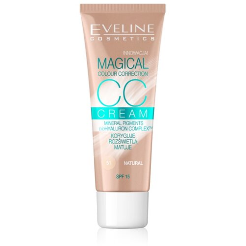 Eveline cc magical 51 natural tonirana krema za lice 30 ml Cene