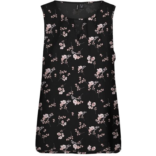 Vero Moda Top &amp;#039;SMILLA&amp;#039; puder / staro roza / črna / off-bela Slike