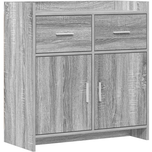  Kreveta Siva Sonoma 75 x 36 x 80 cm Konstruirano drvo Cijene