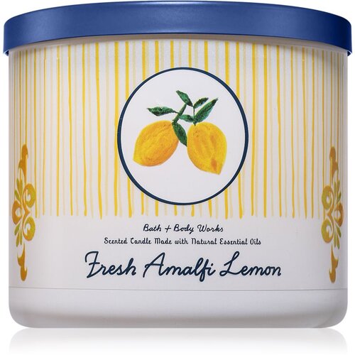 Bath & Body Works Fresh Amalfi Lemon mirisna svijeća 411 g Cijene