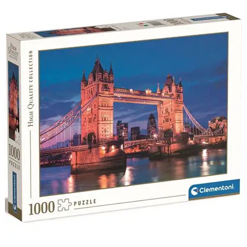 Clementoni Tower most, London HQC puzzle 1000kom - Cene