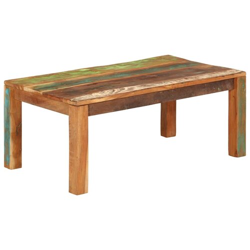  Stolić za kavu 110 x 55 x 40 cm Čvrsto obnovljeno drvo Slike