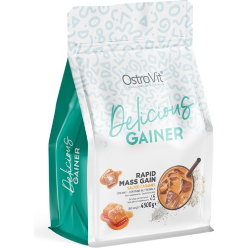 OSTROVIT Delicious Gainer 4500 г salted caramel Slike