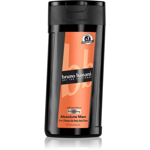 Bruno Banani absolute man with fresh lemon gel za tu&scaron;iranje 250 ml za mu&scaron;karce Cijene