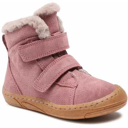 Froddo Zimski škornji Minni Suede Velcro G2110126 S Pink 0