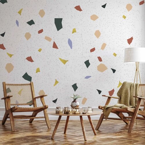  Foto tapeta - Subtle Terrazzo Pattern 98x70 Samoljepljiva Cene