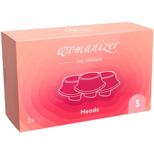 Womanizer Premium Eco - komplet nadomestnih zvoncev - roza (3 kosi) Slike