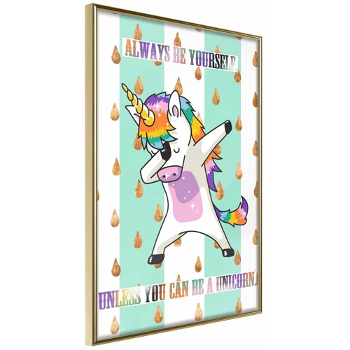  Poster - Dabbing Unicorn 20x30