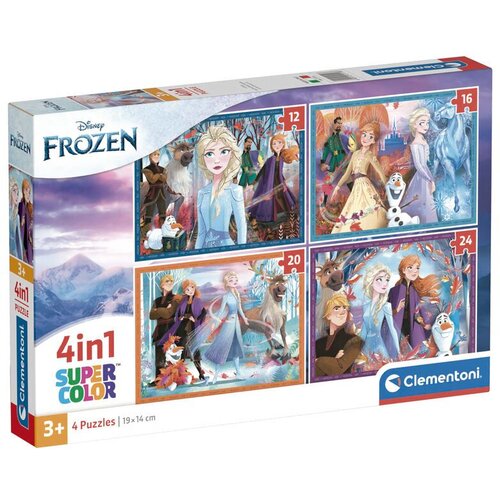 Clementoni Disney Frozen Puzzle - 12, 16, 20 i 24 komada Slike