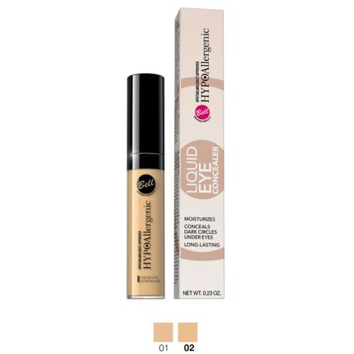 Bell HYPOAllergenic Hypoallergenic tekoči korektor proti podočnjakom odtenek 02 Medium 6.5 g Cene