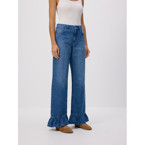 Reserved LADIES` JEANS TROUSERS - plavo Cene