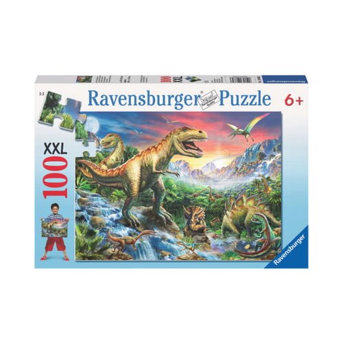 Ravensburger puzzle - Dinosaurusi - 100 delova Slike