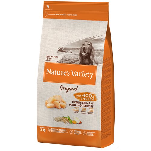 Nature's Variety Original Medium Adult piščanec - Varčno pakiranje: 2 x 2 kg Cene