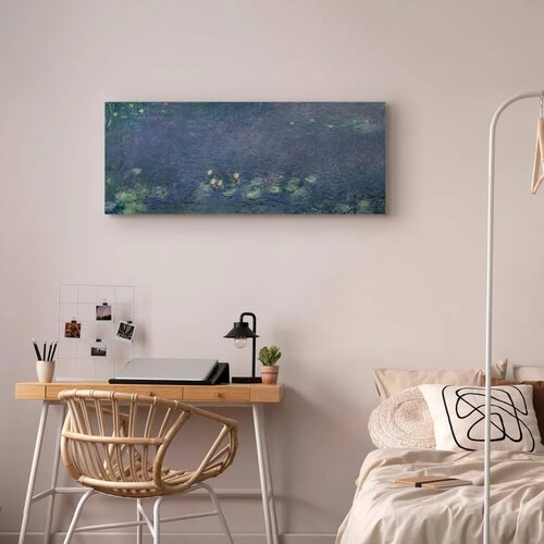  Slika - Claude Monet &amp;ndash; Water Lilies (Water Lilies) III 100x40 Premium Print Slike