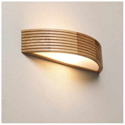 Brilagi LED zidna svetiljka CARVALHO MODERN 3xE27/60W/230V hrast Slike
