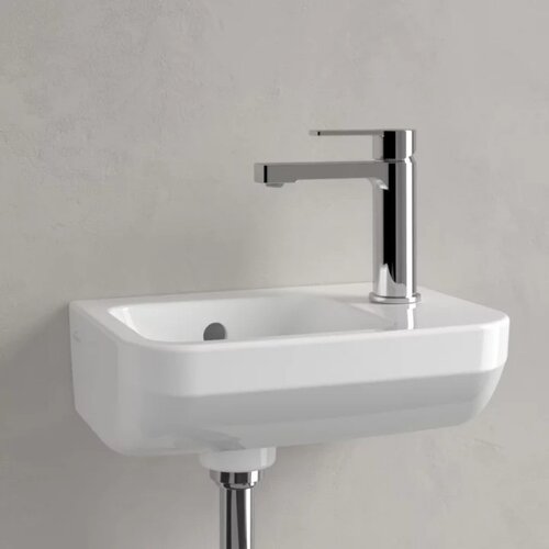Villeroy Boch 43733601 Architectura 36 x 26 cm keramični umivalnik z odprtino za armaturo desna izvedba Slike
