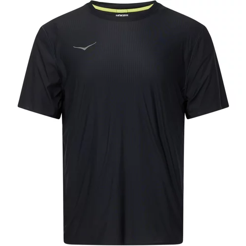 HOKA ONE ONE® Tehnička sportska majica 'AIROLITE' siva / crna