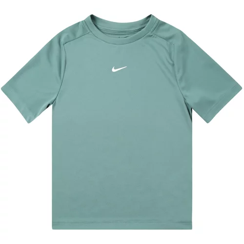 Nike Tehnička sportska majica pastelno zelena / bijela