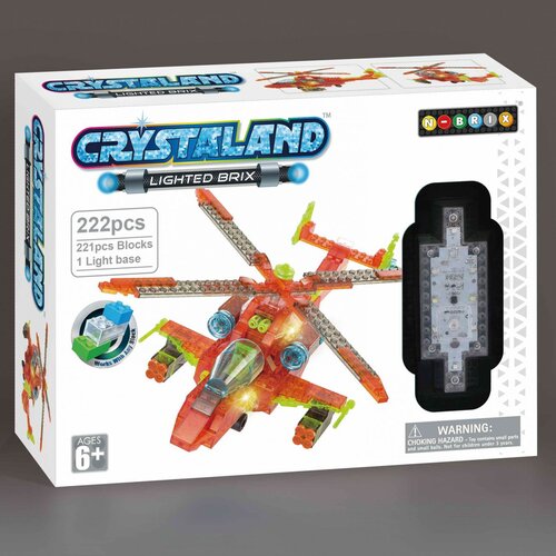 Crystaland kockice za slaganje- helikopter Slike