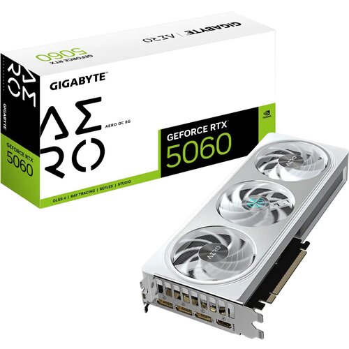 Gigabyte Grafička karta GeForce RTX 5060 Aero OC GV-N5060AERO OC-8GD 8GB GDDR7 Cene