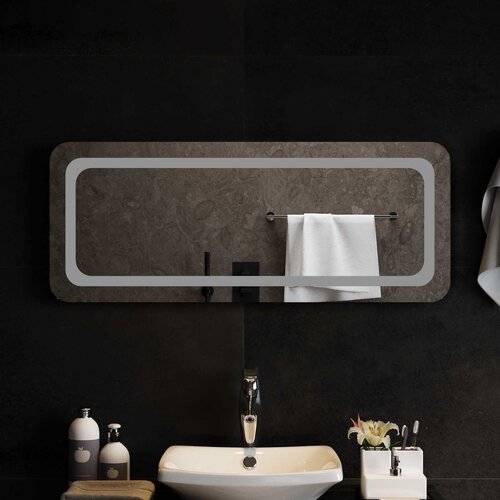  LED kupaonsko ogledalo s ogledalom *Transparent*an 100 x 40 cm Slike