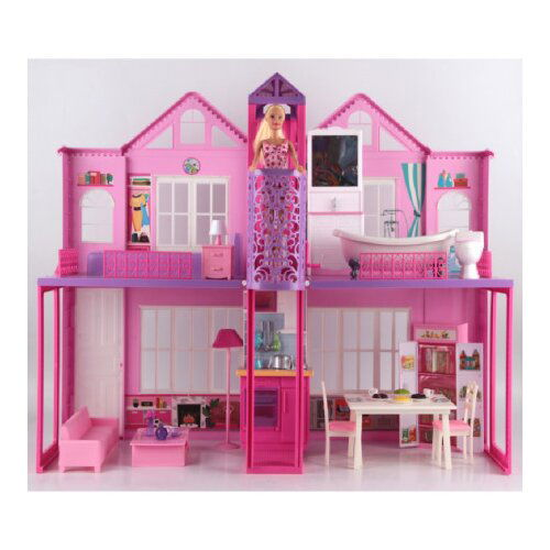  Boneca, igračka, kuća za lutke sa nameštajem, 985 ( 858221 ) Cene
