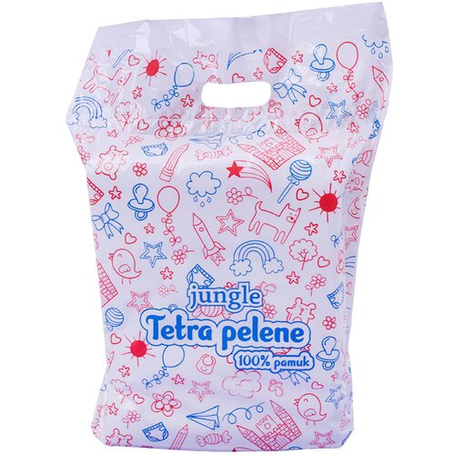 Jungle Tetra pelene za bebe endlane, 10 komada Cene