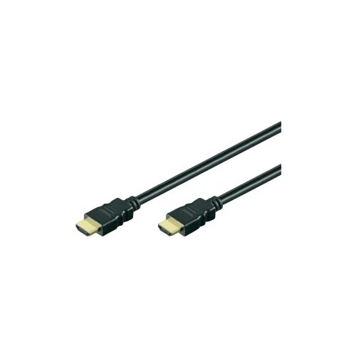 Manhattan HDMI priključni kabel [1x HDMI-utikač <=> 1x HDMI-utikač] 15m, crn Cijene