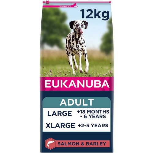 Eukanuba hrana za pse adult large breed salmon&barley 12kg Slike