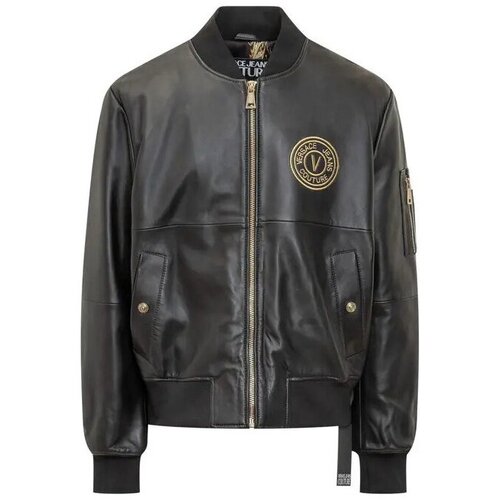 Versace Jeans Couture Usnjene jakne & Sintetične jakne BOMBERS 75GAVP07 75UPP06 BLACK Črna Cene